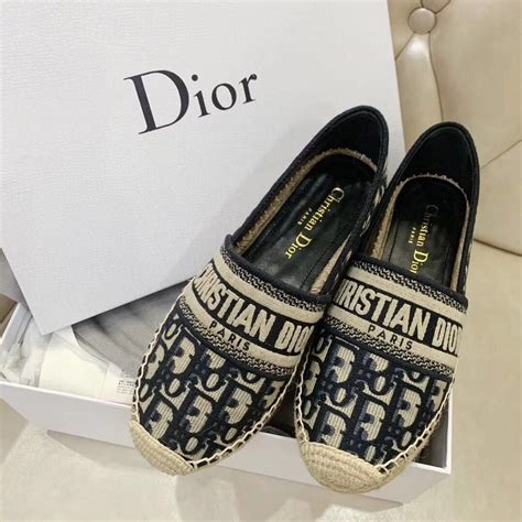 Espadrilles Dior Azul talla 37 EU de en Lona 